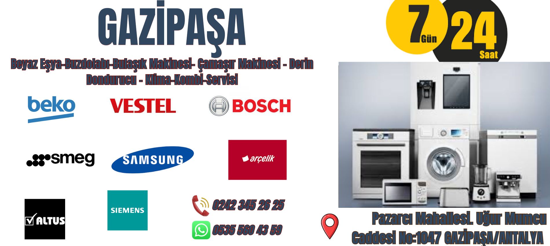 Gazipaşa Beyaz Eşya 